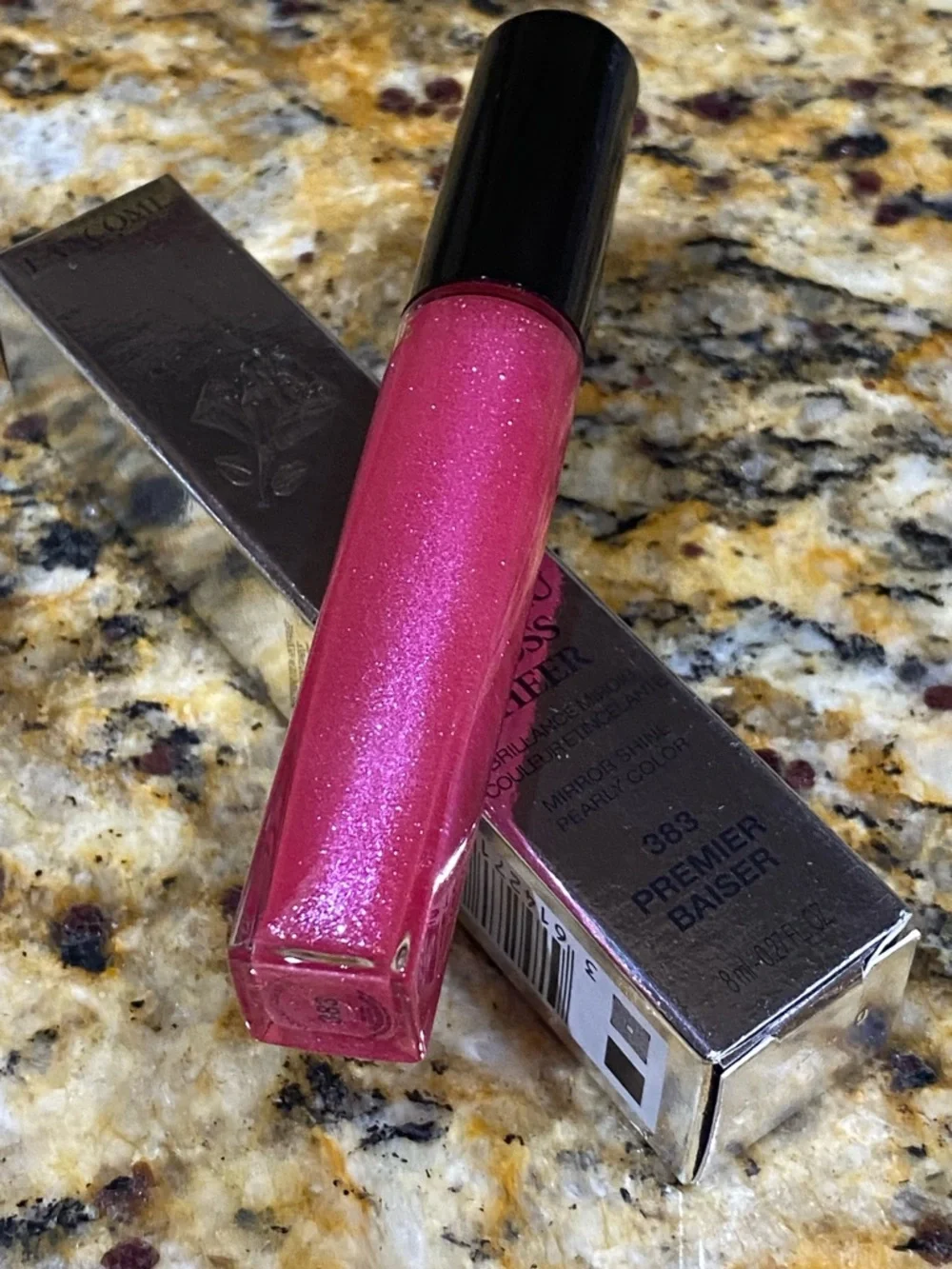 Lancôme L'Absolu Gloss Sheer 383 Premier Baiser - Pearly Pink Shine